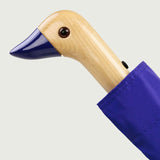 Royal Blue Eco-Friendly Compact Duck Umbrella