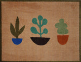 Plant Pots - Sustainable Recycled Washable Eco Doormat (64x83cm)