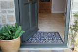 Shaded Ikat - Sustainable Recycled Washable Eco Doormat (64x83cm)