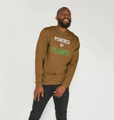 Men's Eco & Vegan Friendly 100% Organic Cotton Sweatshirt - Powered By Plants