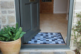 Slate Squares - Sustainable Recycled Washable Eco Doormat (64x83cm)