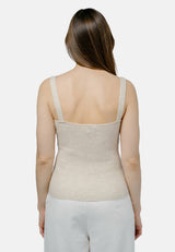 Ulaanbaatar Strap Top off white