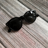 Avery Round Acetate Sunglasses