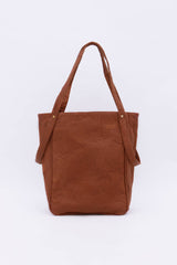 Tokyo Piñatex® Tote Bag in Mocha Brown