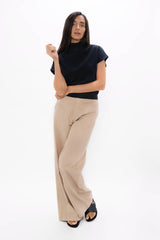 Dublin - PYRATEX® Organic Cotton Cosy Top - Black Sand