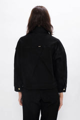 Arizona - Sustainable Denim Jacket - Celeste Black