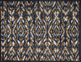 Shaded Ikat - Sustainable Recycled Washable Eco Doormat (64x83cm)