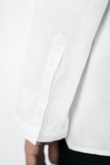 Budapest Organic Cotton Oversized Shirt in Cloud White