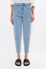 California - Sustainable Barrel Jeans - Sky Blue