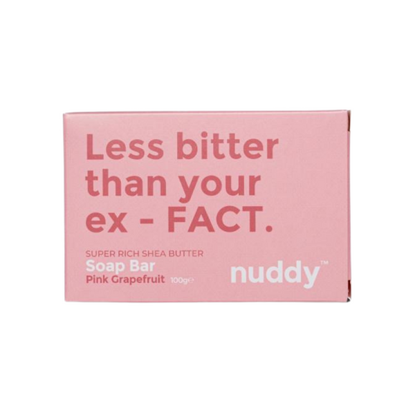 Nuddy Soap Bar Pink Grapefruit