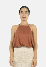 Vancouver Slip Top-DK Red