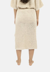Sedona Crochet Skirt-Natural