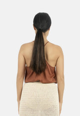 Vancouver Slip Top-DK Red