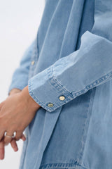Louisiana - Sustainable Denim Shirt - Sky Blue