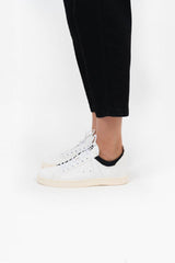 Borås - Grape Leather Classic Sneakers - Latte