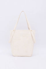 Tokyo Piñatex® Tote Bag in Latte White