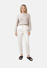 Salo QVD -Tapered Trousers-Egret