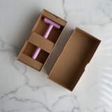 Reusable Safety Razor Purple