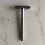 Reusable Safety Razor Silver