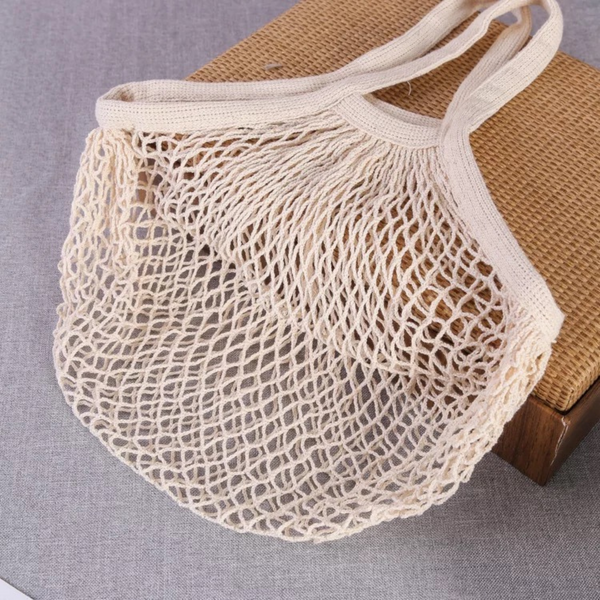 Organic Cotton String Bag - Cream