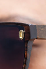 Torquay Wooden Wayfarer Sunglasses