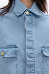 Arizona - Sustainable Denim Jacket - Sky Blue