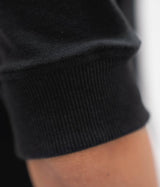 Doha - PYRATEX® Organic Cotton High Neck Top - Black Sand