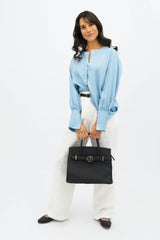 Cap Ferret TENCEL™ Long Sleeves Shirt in Sommerhus Blue