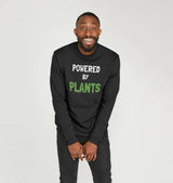 Men's Eco & Vegan Friendly 100% Organic Cotton Sweatshirt - Powered By Plants