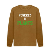 Men's Eco & Vegan Friendly 100% Organic Cotton Sweatshirt - Powered By Plants