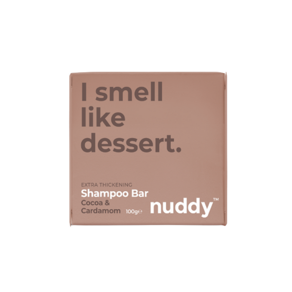 Nuddy Shampoo Bar Cocoa and Cardamom