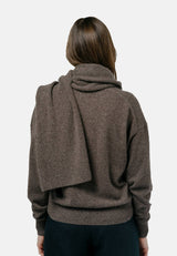 Reykjavik Scarf_Brown Melange_4