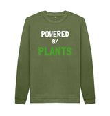 Men's Eco & Vegan Friendly 100% Organic Cotton Sweatshirt - Powered By Plants