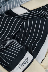 Biarritz TENCEL™ Modal Beach Sarong in Oyster Black
