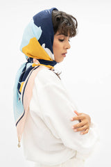 Amelia Earhart Silk Le Grand Scarf