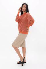Philly - PYRATEX® Seaweed Fibre Cosy Sweater - Clay