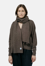 Reykjavik Scarf_Brown Melange_2