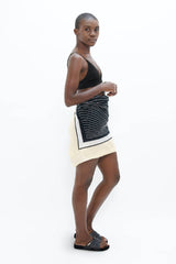 Biarritz TENCEL™ Modal Beach Sarong in Oyster Black