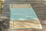AYURVEDIC COTTON YOGA MAT (TURQUOISE)
