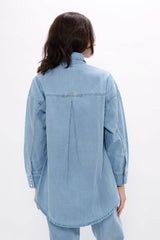 Louisiana - Sustainable Denim Shirt - Sky Blue