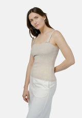 Ulaanbaatar Strap Top off white