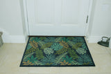 Tropical Leaves - Sustainable Recycled Washable Eco Doormat (64x83cm)