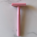 Reusable Safety Razor Pink