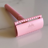 Reusable Safety Razor Pink