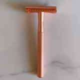 Reusable Safety Razor Rose Gold