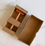 Reusable Safety Razor Rose Gold