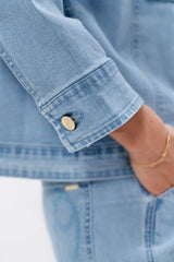 Arizona - Sustainable Denim Jacket - Sky Blue