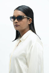 Hampton Wooden Cat Eye Sunglasses