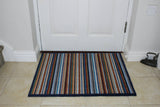 Bright Stripe - Sustainable Recycled Washable Eco Doormat (64x83cm)