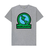 Men's Eco & Vegan Friendly 100% Organic Cotton Tshirt - #NoPlanetB